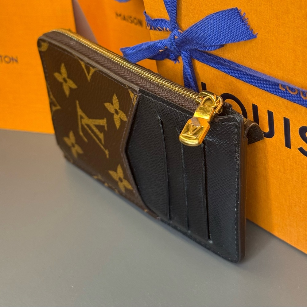 AUTHENTIC Louis Vuitton Card Holder Recto Verso Wallet in Monogram - Picture 7 of 12